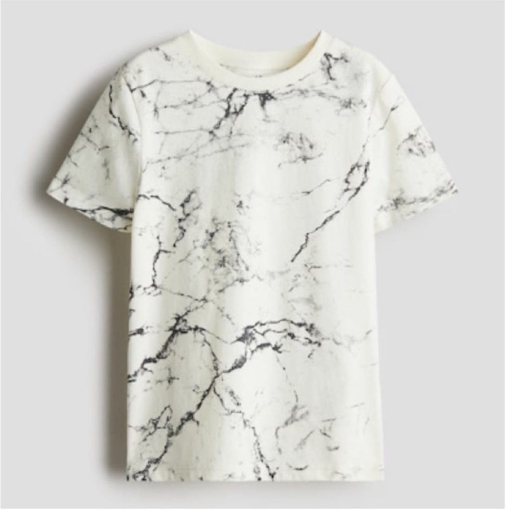 Boys Marbled Kids T-Shirt